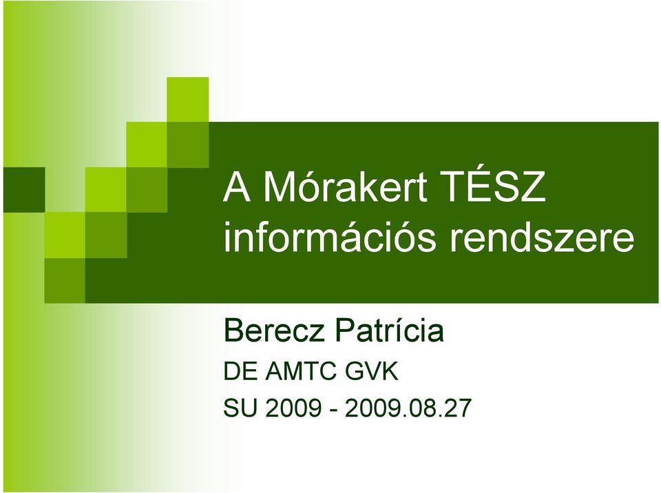 rendszere Berecz