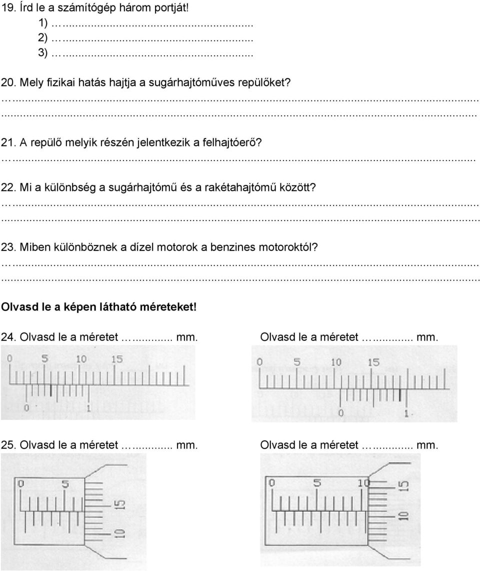 Mi a különbség a sugárhajtómű és a rakétahajtómű között?...... 23.