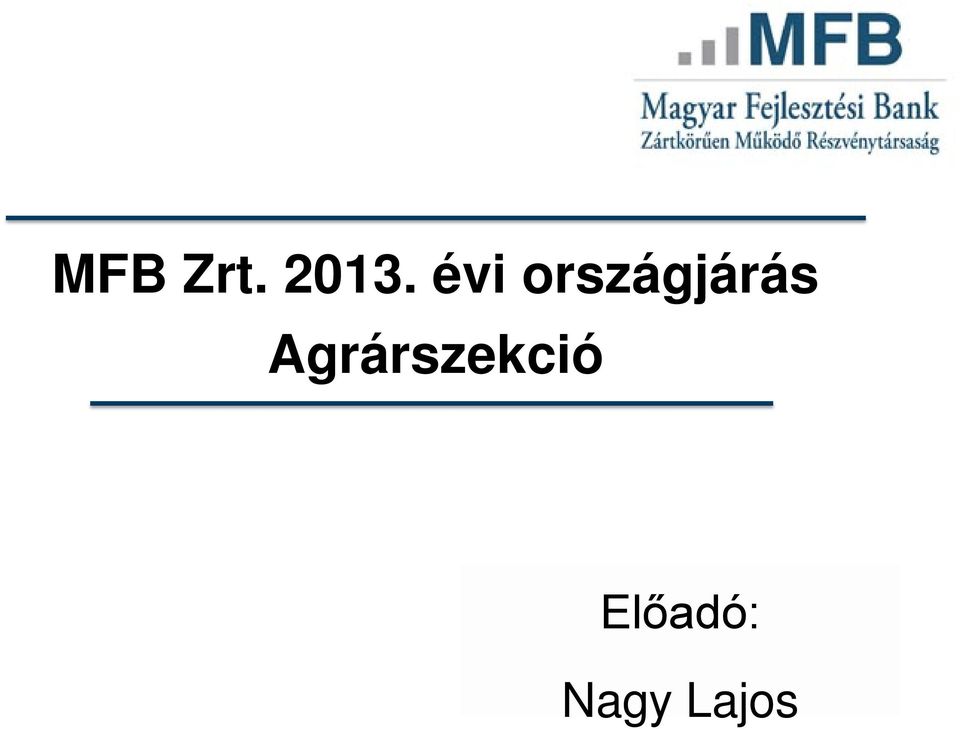 Agrárszekció