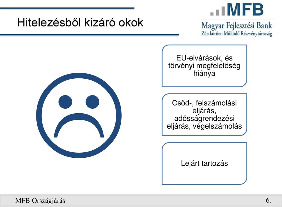felszámolási eljárás, adósságrendezési