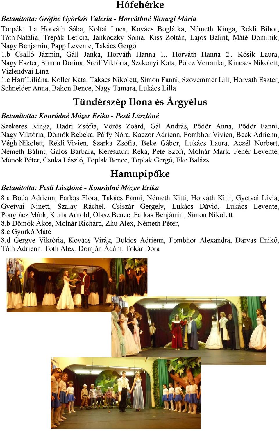Gergő 1.b Csalló Jázmin, Gáll Janka, Horváth Hanna 1., Horváth Hanna 2., Kósik Laura, Nagy Eszter, Simon Dorina, Sreif Viktória, Szakonyi Kata, Pölcz Veronika, Kincses Nikolett, Vizlendvai Lína 1.