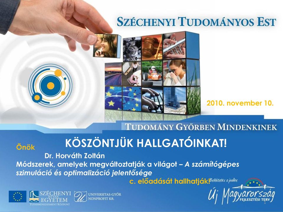 Horváth Zoltán Módszerek, amelyek