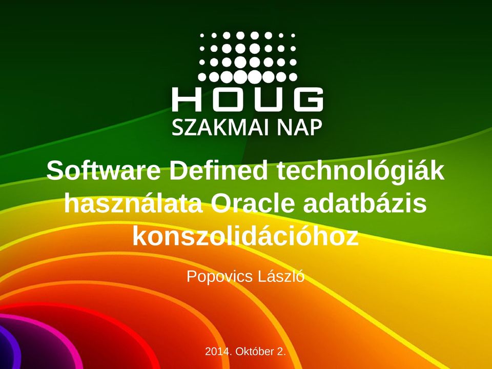 Oracle adatbázis