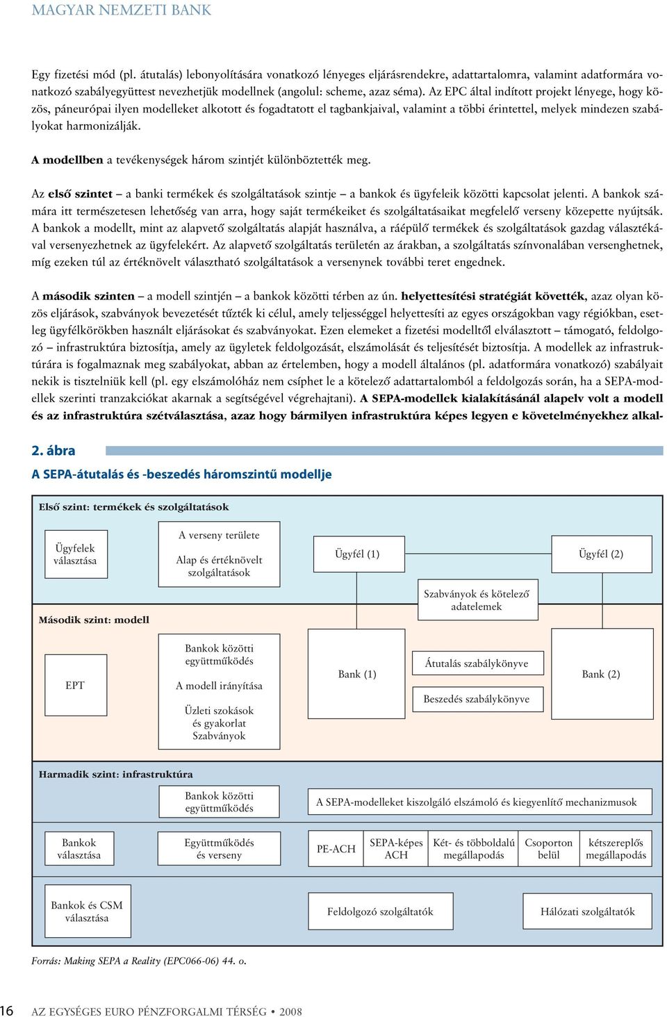 Az EPC által indított projekt lényege, hogy közös, páneurópai ilyen modelleket alkotott és fogadtatott el tagbankjaival, valamint a többi érintettel, melyek mindezen szabályokat harmonizálják.