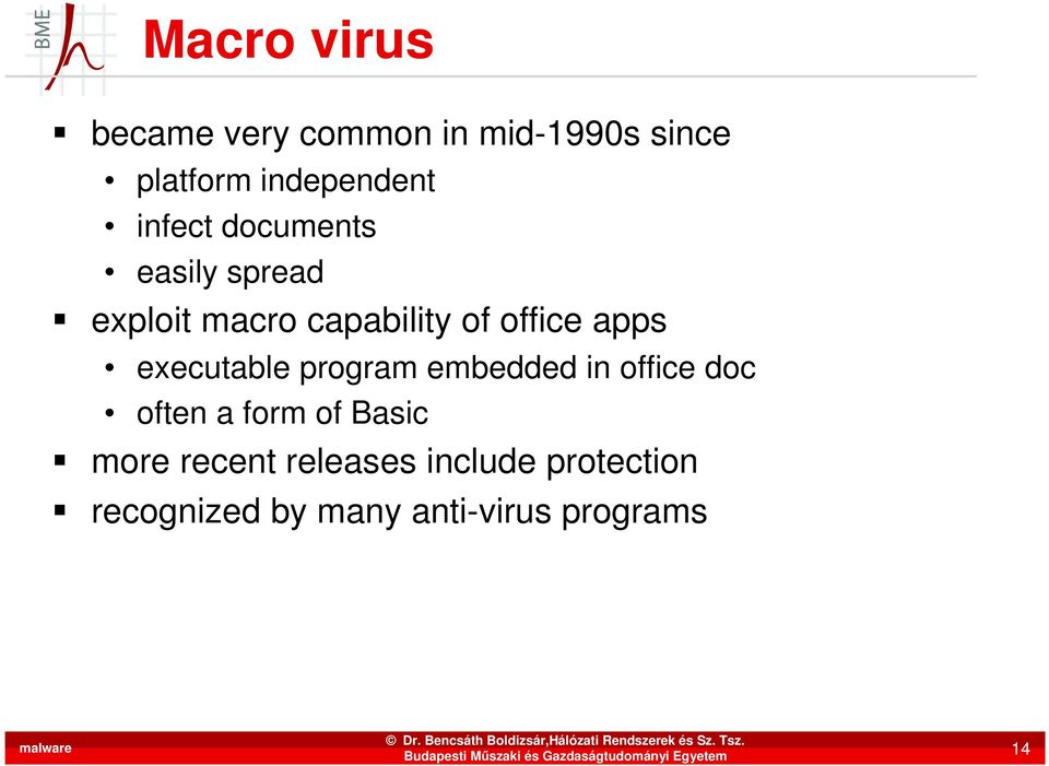 executable program embedded in office doc often a form of Basic more