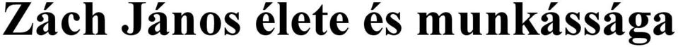 élete és