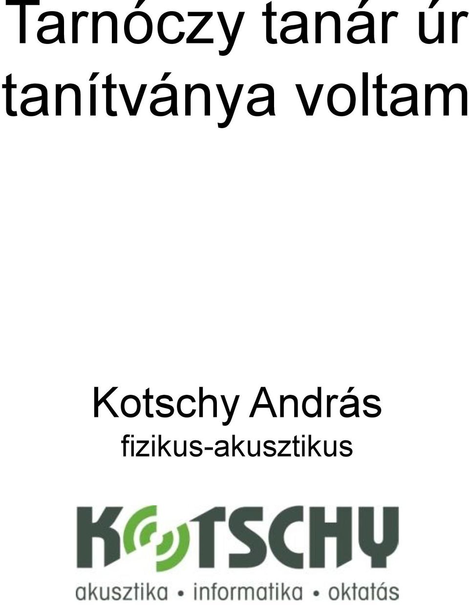 Kotschy András