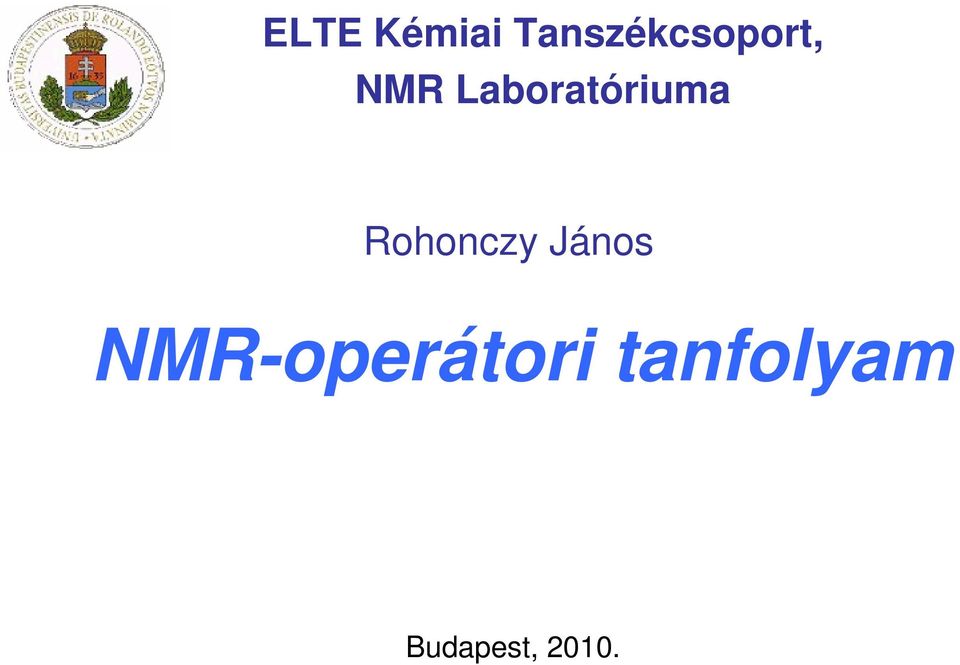 Laboratóriuma Rohonczy