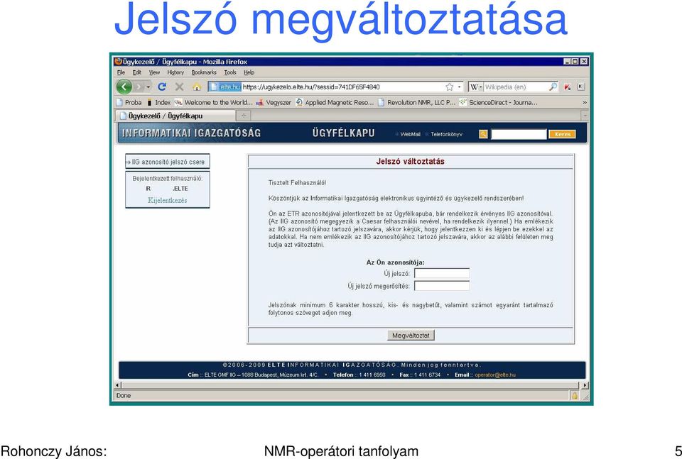 Rohonczy János: