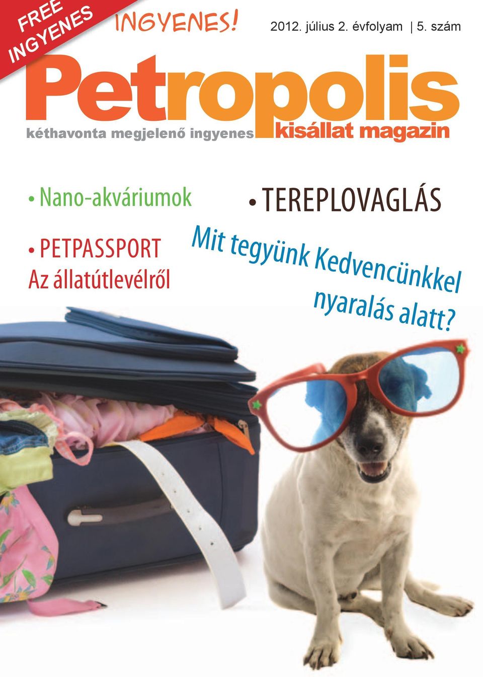 szám kéthavonta megjelenő ingyenes