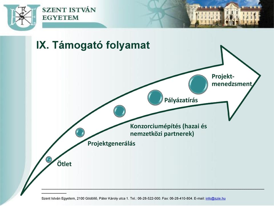 Konzorciumépítés (hazai és