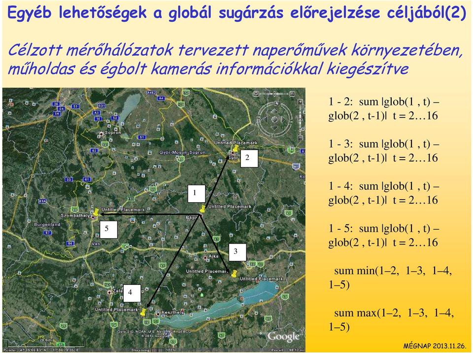 2 16 2 1-3: sum glob(1, t) glob(2, t-1) t = 2 16 1 1-4: sum glob(1, t) glob(2, t-1) t = 2 16 5 3 1-5: sum