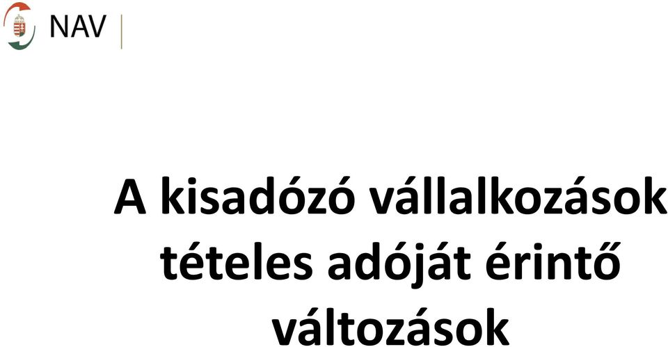 tételes adóját