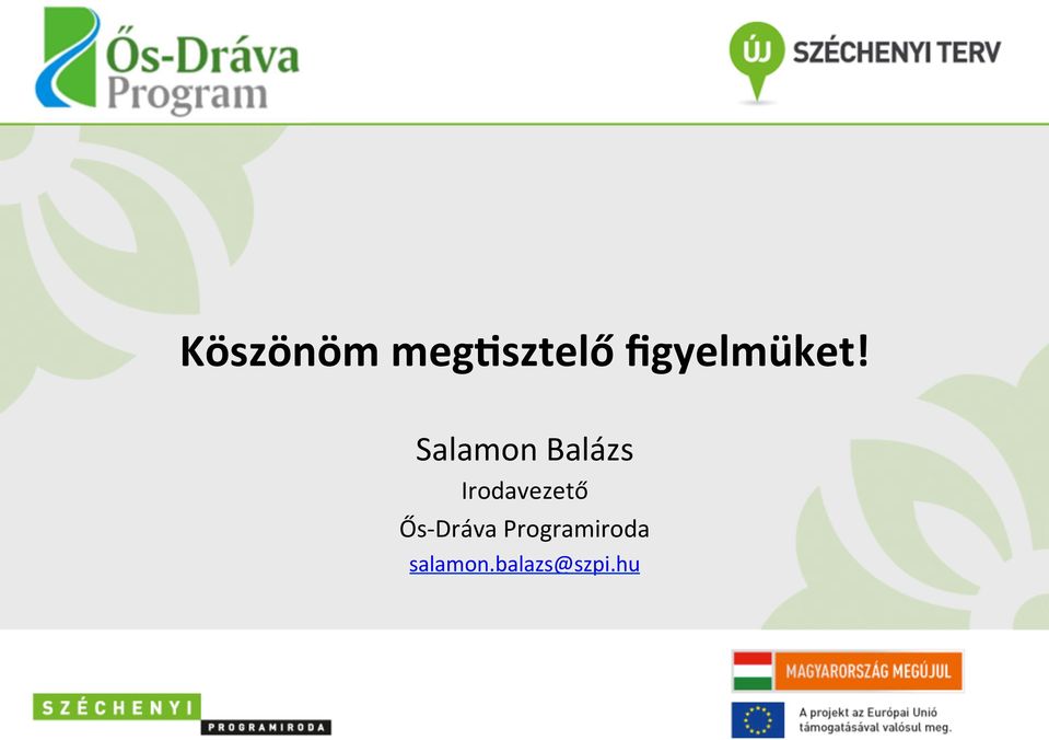 Salamon Balázs Irodavezető