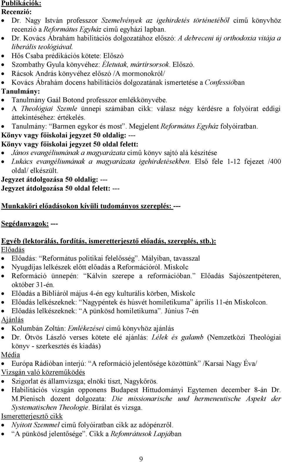Szombathy Gyula könyvéhez: Életutak, mártírsorsok. Előszó.