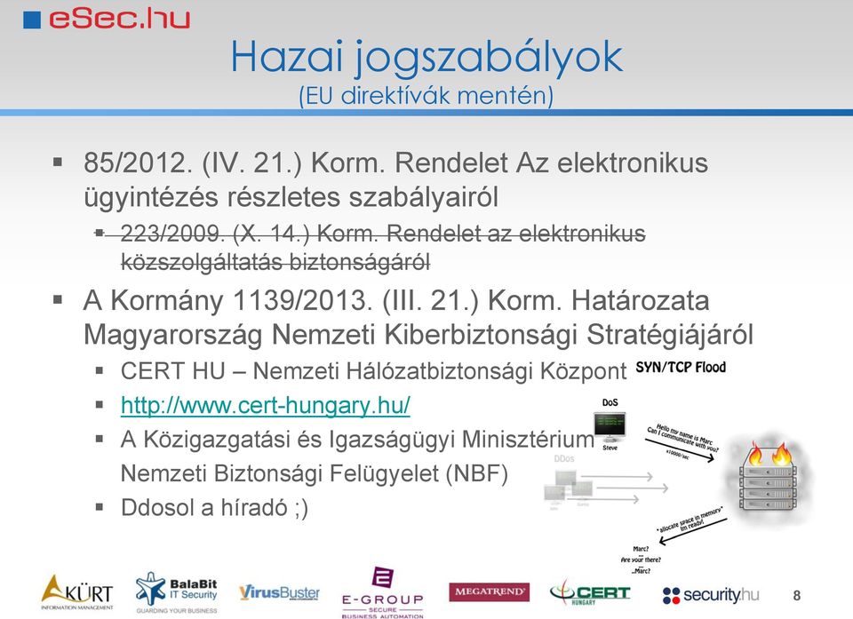 Rendelet az elektronikus közszolgáltatás biztonságáról A Kormány 1139/2013. (III. 21.) Korm.