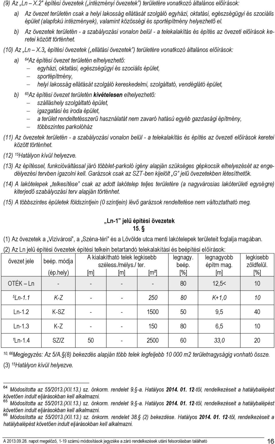 épület (alapfokú intézmények), valamint közösségi és sportépítmény helyezhető el.