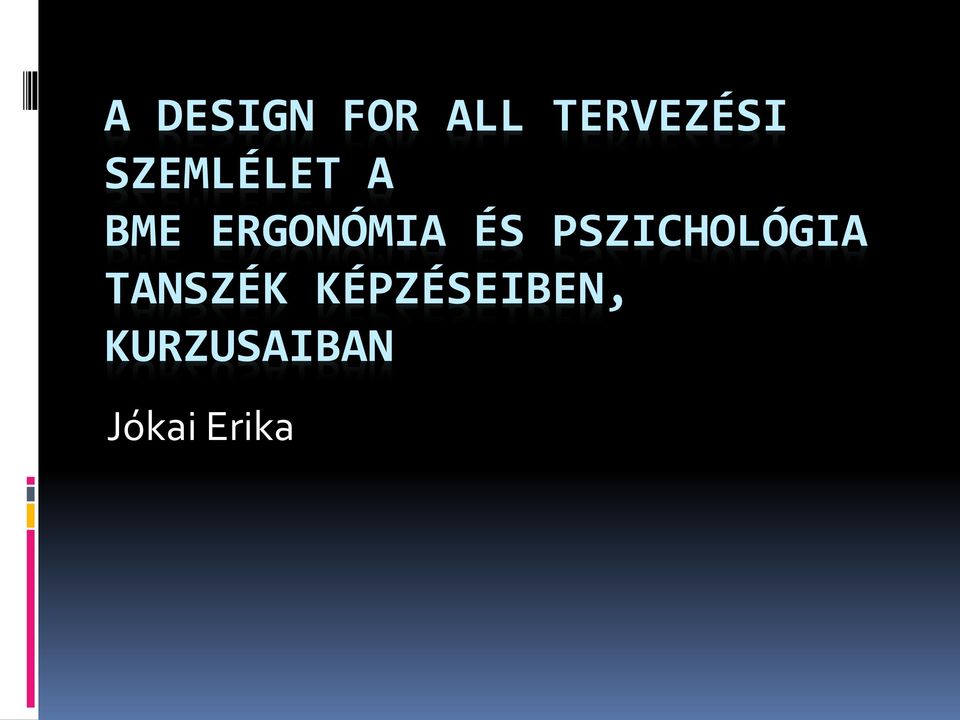 PSZICHOLÓGIA TANSZÉK