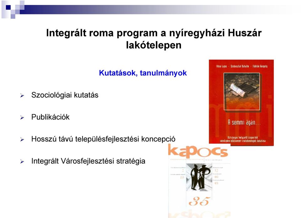 Hosszú távú településfejlesztési