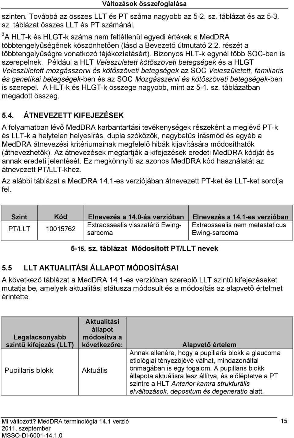 Bizonyos HLT-k egynél több SOC-ben is szerepelnek.