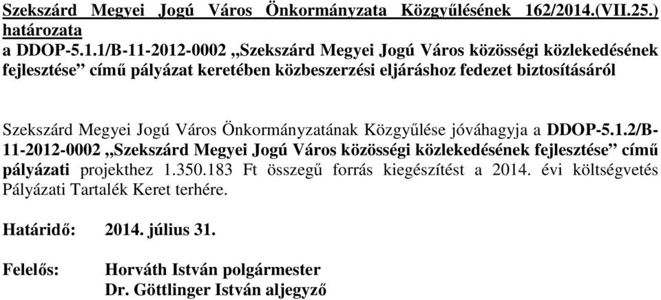 .(VII.25.) a DDOP-5.1.