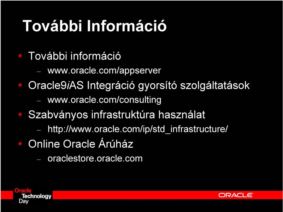 Oracle9i Alkalmazás Szerver Üzleti folyamat integráció. Molnár Balázs  Vezető értékesítési konzultáns Oracle Hungary - PDF Ingyenes letöltés
