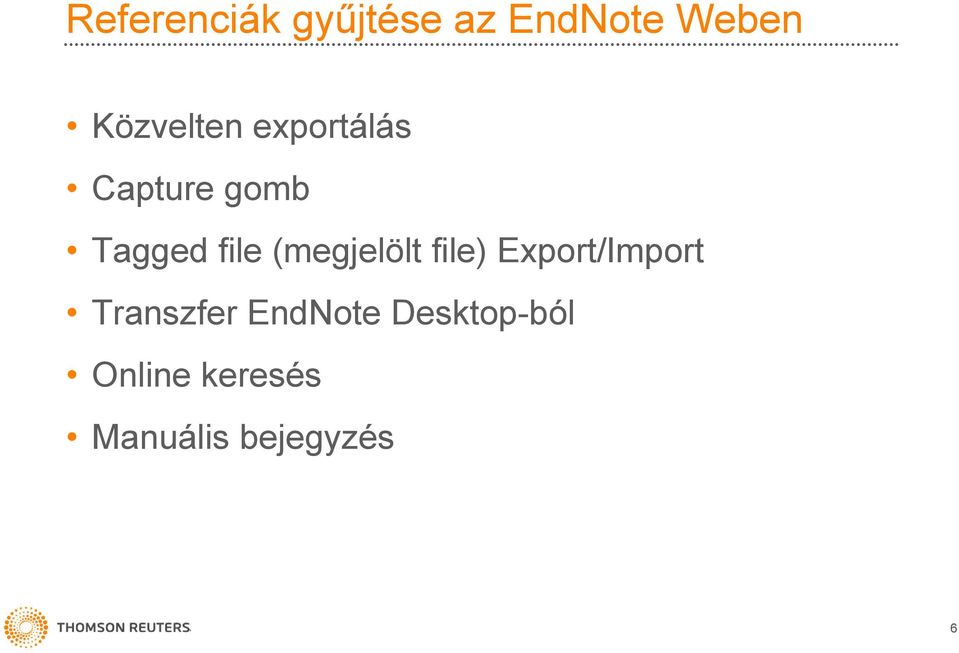 file (megjelölt file) Export/Import