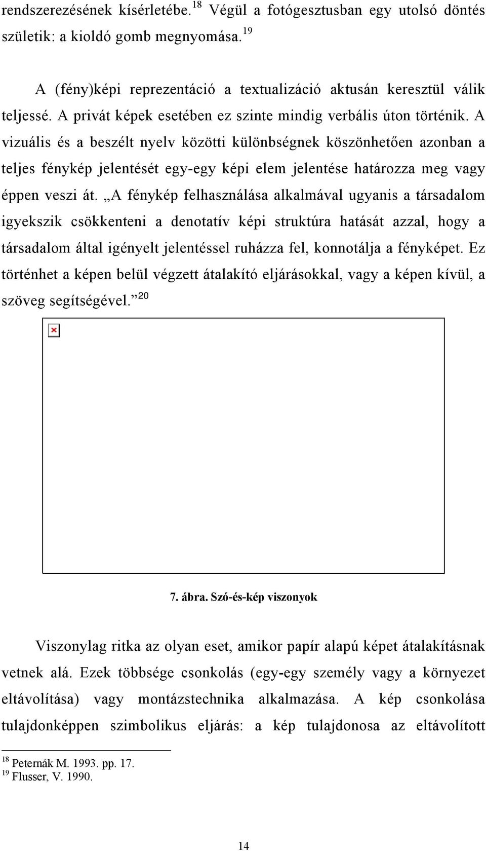 A vizuális és a beszélt nyelv közötti különbségnek köszönhetően azonban a teljes fénykép jelentését egy-egy képi elem jelentése határozza meg vagy éppen veszi át.