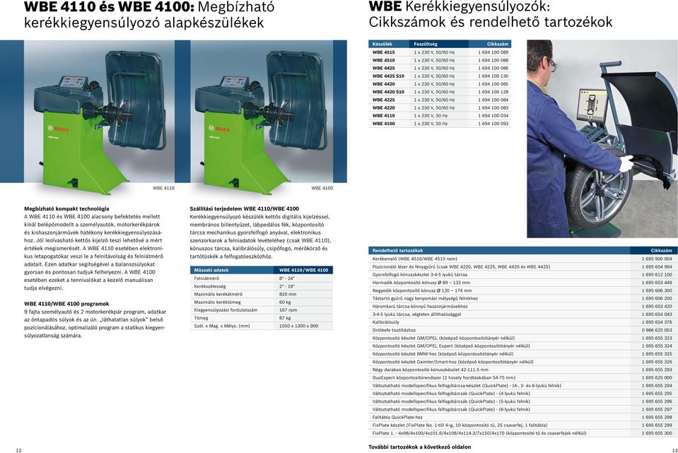 230 V, 50/60 Hz 1 694 100 128 WBE 4225 1 x 230 V, 50/60 Hz 1 694 100 084 WBE 4220 1 x 230 V, 50/60 Hz 1 694 100 083 WBE 4110 1 x 230 V, 50 Hz 1 694 100 034 WBE 4100 1 x 230 V, 50 Hz 1 694 100 093 WBE