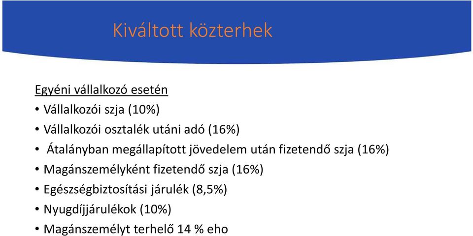 után fizetendő szja(16%) Magánszemélyként fizetendő szja(16%)