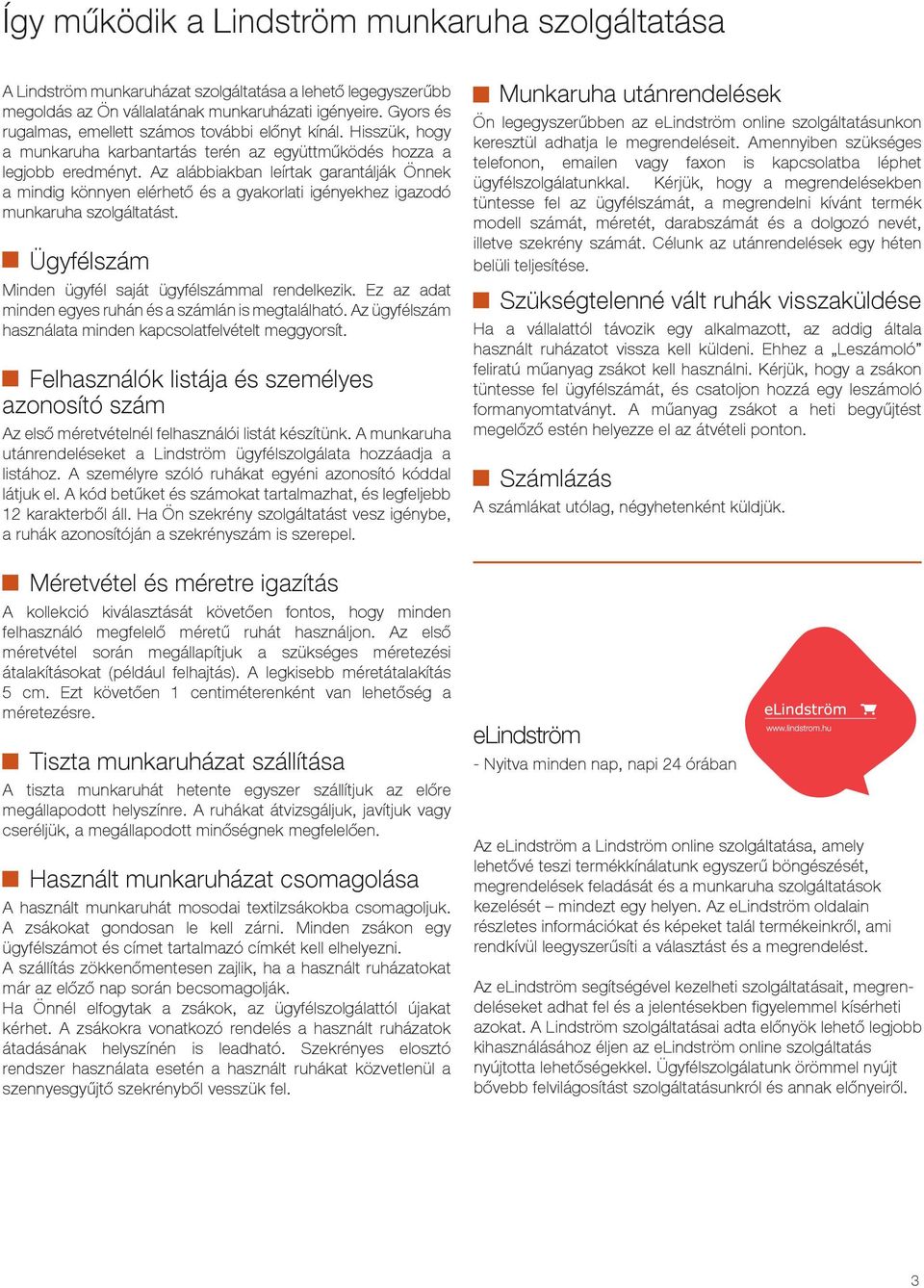 Munkaruházati szolgáltatások - PDF Ingyenes letöltés