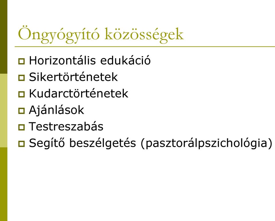 Kudarctörténetek Ajánlások