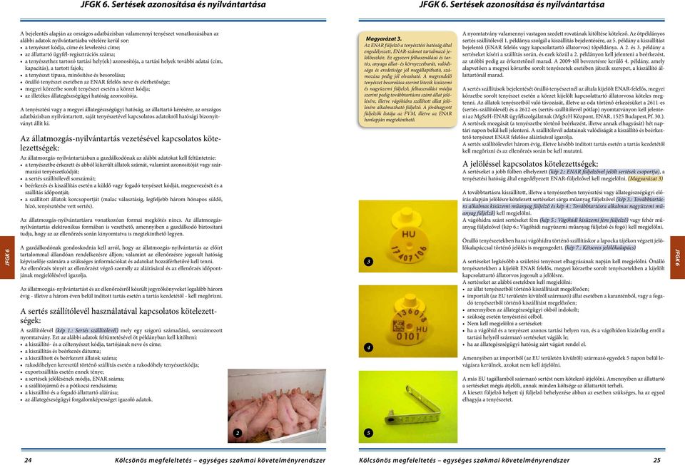 címe és levelezési címe; az állattartó ügyfél-regisztrációs száma; a tenyészethez tartozó tartási hely(ek) azonosítója, a tartási helyek további adatai (cím, kapacitás), a tartott fajok; a tenyészet