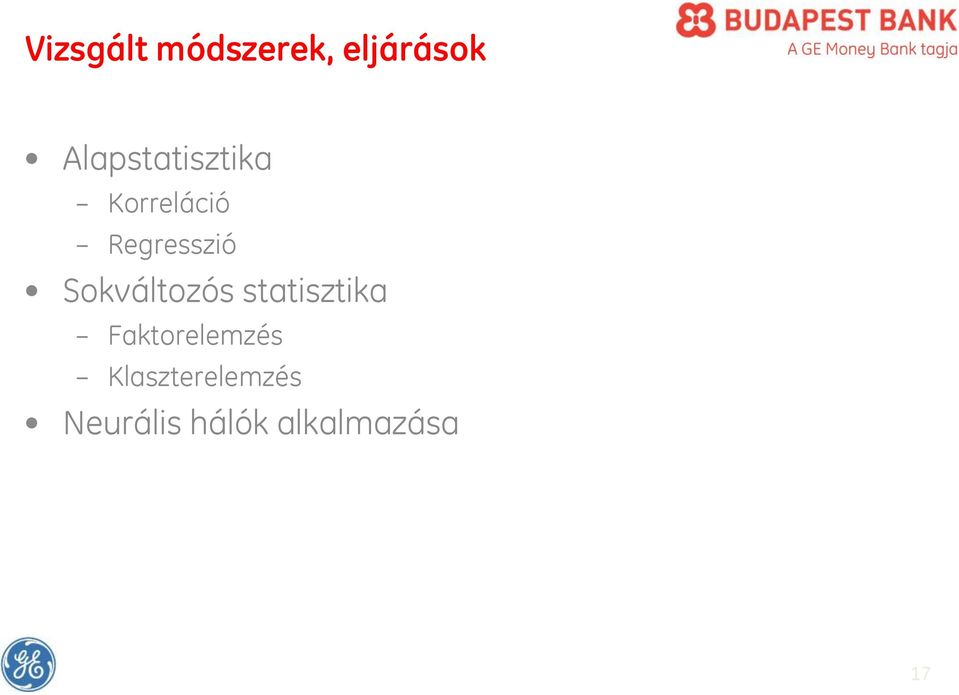 Sokváltozós statisztika Faktorelemzés