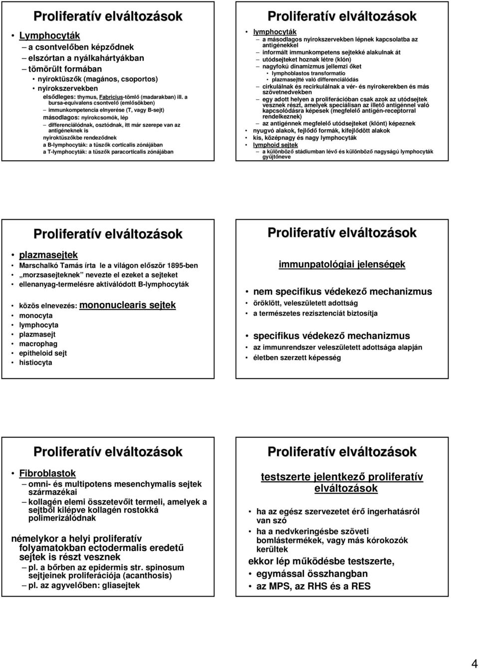 rendezıdnek a B-lymphocyták: a tüszık corticalis zónájában a T-lymphocyták: a tüszık paracorticalis zónájában lymphocyták a másodlagos nyirokszervekben lépnek kapcsolatba az antigénekkel informált