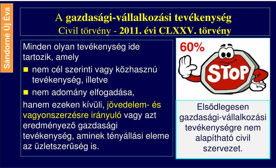 adomány elfogadása, hanem ezeken kívüli, jövedelem- és vagyonszerzésre irányuló vagy azt eredményező