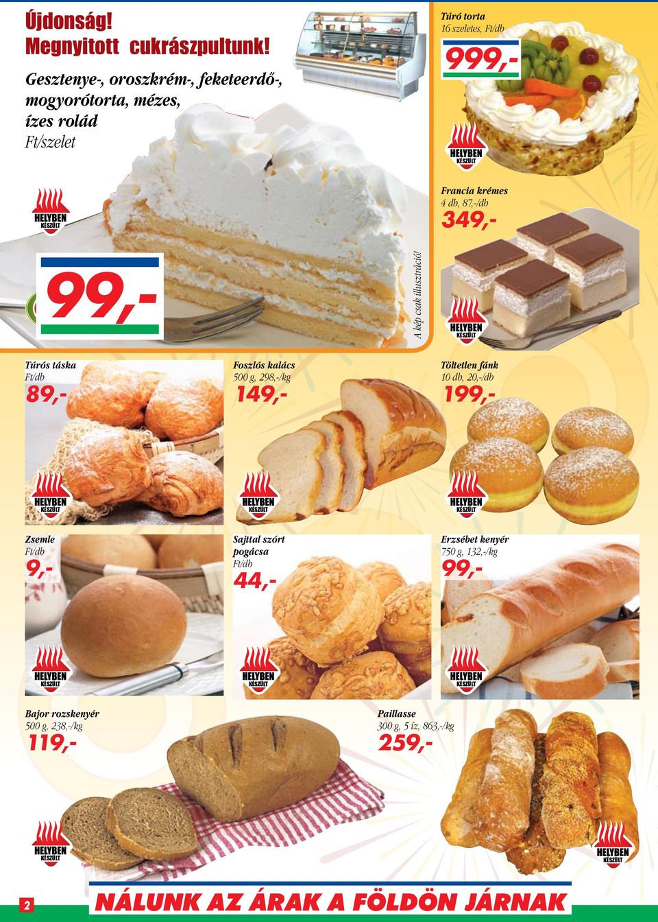 Francia krémes 4 db, 87,-/db 349,- A kép csak illusztráció!