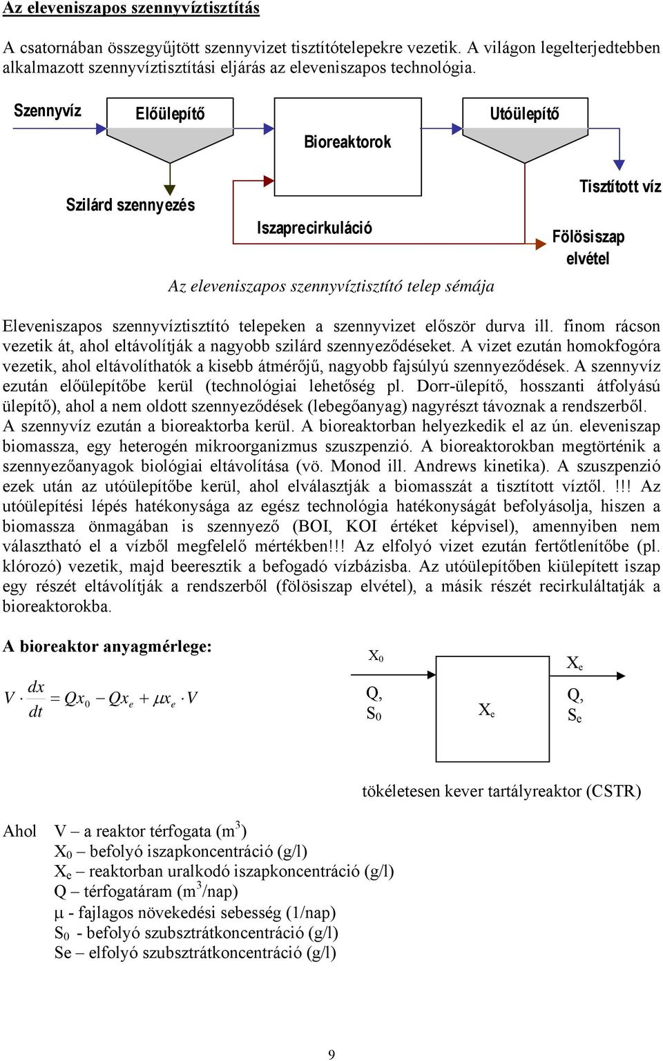 telepeken a szennyvizet először durva ill. finom rácson vezetik át, ahol eltávolítják a nagyobb szilárd szennyeződéseket.