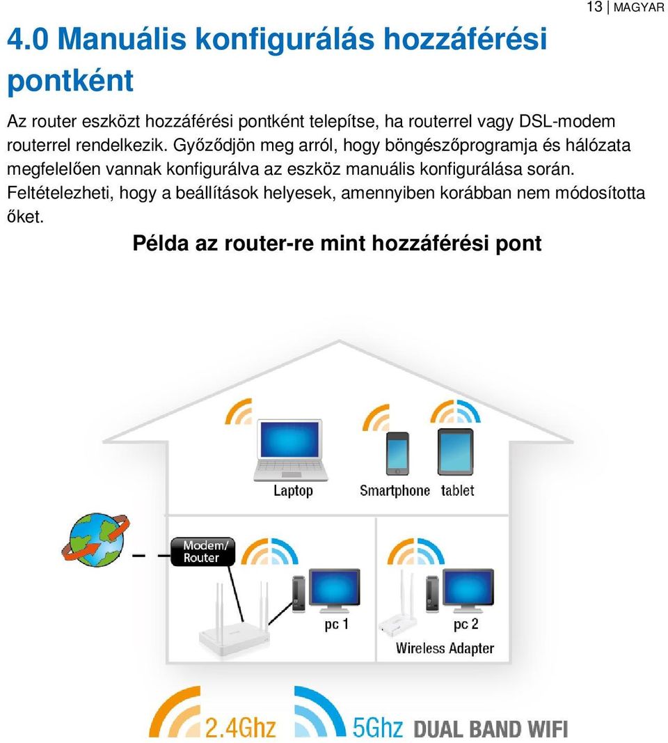 Győződjön meg arról, hogy böngészőprogramja és hálózata megfelelően vannak konfigurálva az eszköz