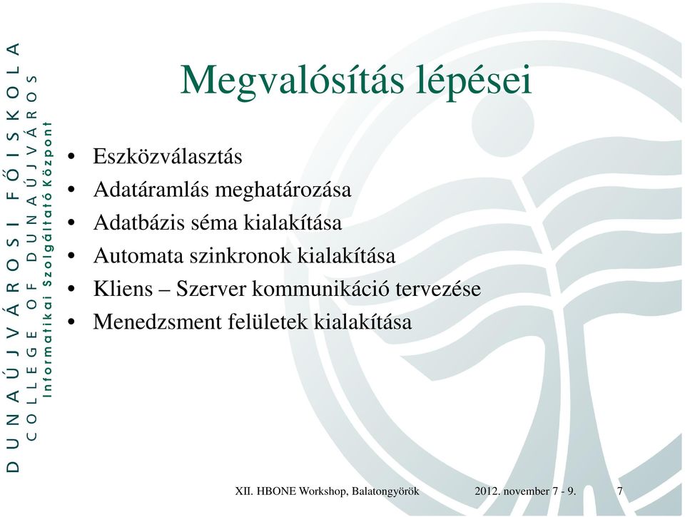 Kliens Szerver kommunikáció tervezése Menedzsment felületek