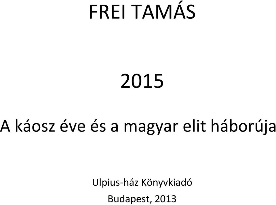 elit háborúja