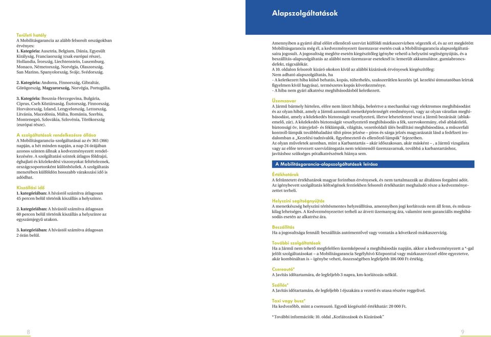 Spanyolország, Svájc, Svédország. 2. Kategória: Andorra, Finnország, Gibraltár, Görögország, Magyarország, Norvégia, Portugália. 3.