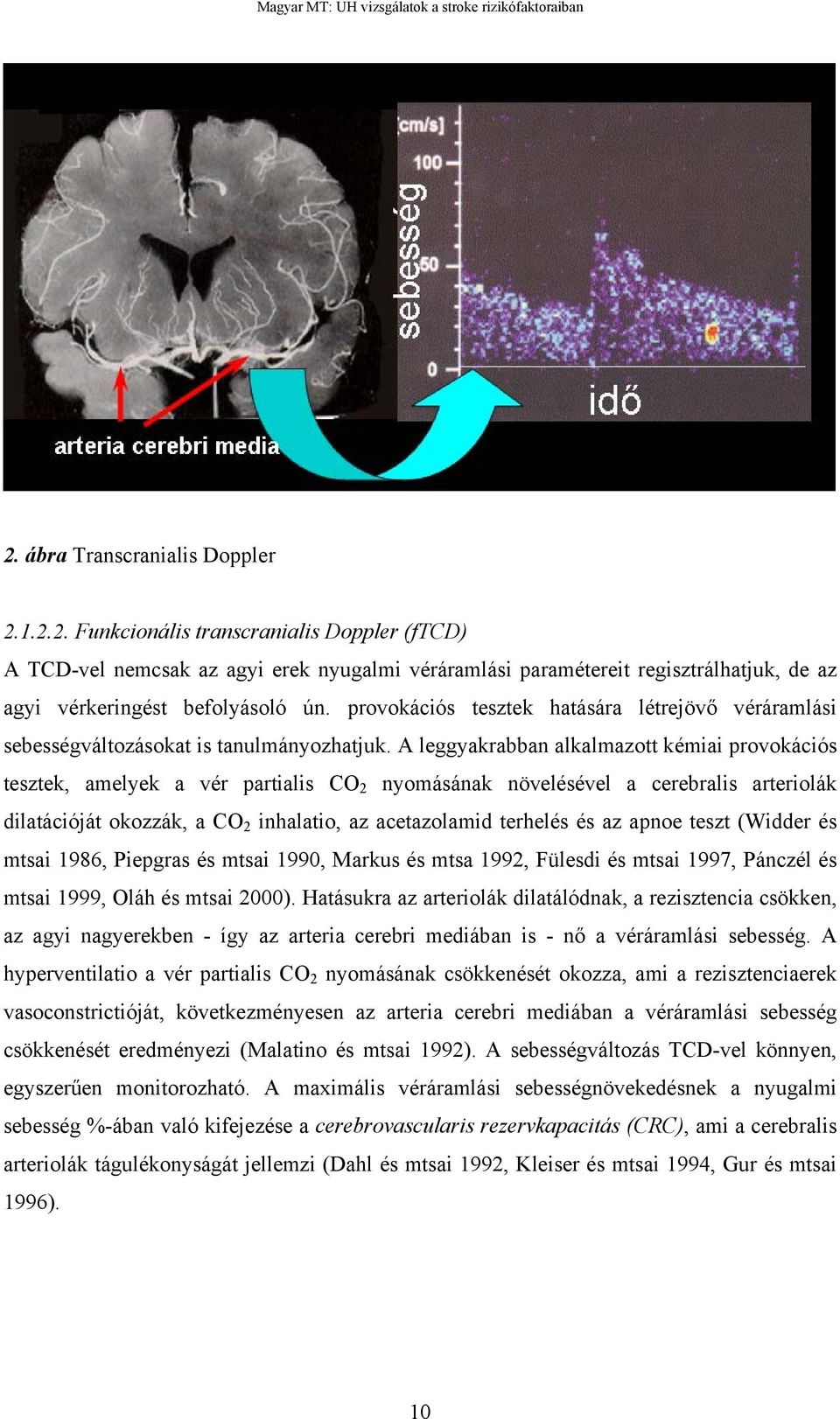 A leggyakrabban alkalmazott kémiai provokációs tesztek, amelyek a vér partialis CO 2 nyomásának növelésével a cerebralis arteriolák dilatációját okozzák, a CO 2 inhalatio, az acetazolamid terhelés és