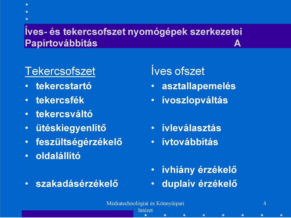 feszültségérzékelő oldalállító szakadásérzékelő Íves ofszet