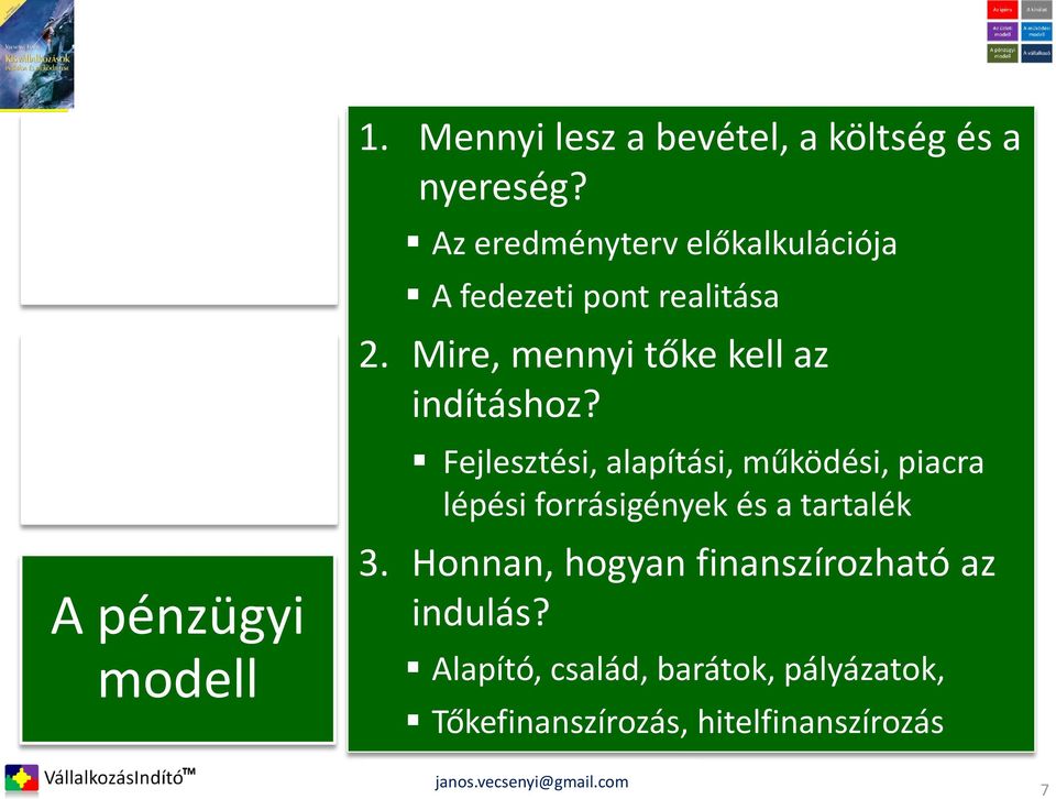 Mire, mennyi tőke kell az A indításhoz?