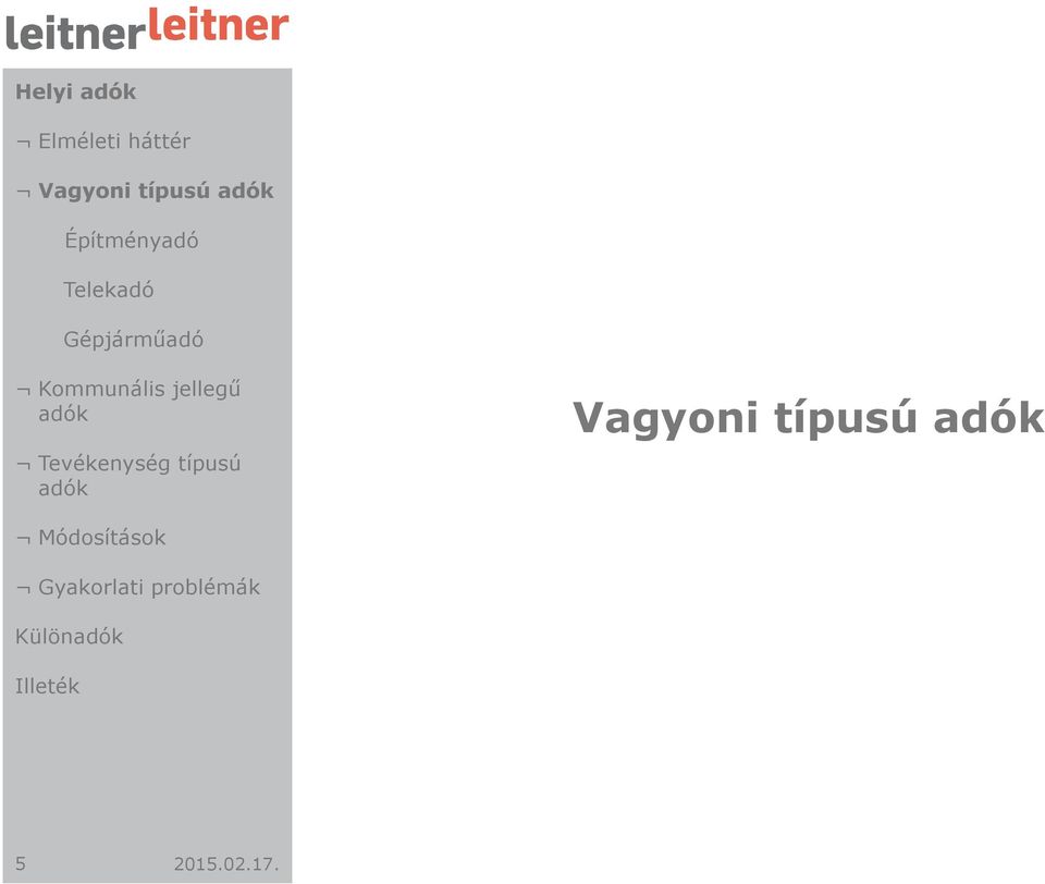 Kommunális jellegű Tevékenység típusú