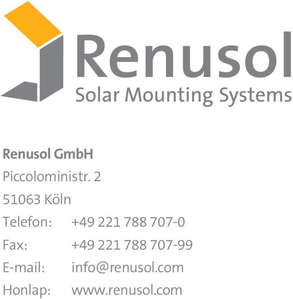 788 707-0 Fax: +49 221 788