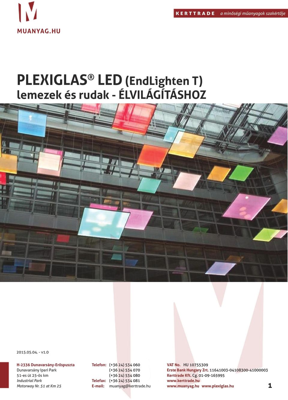 PLEXIGLAS LED (EndLighten T) lemezek és rudak - ÉLVILÁGÍTÁSHOZ - PDF Free  Download