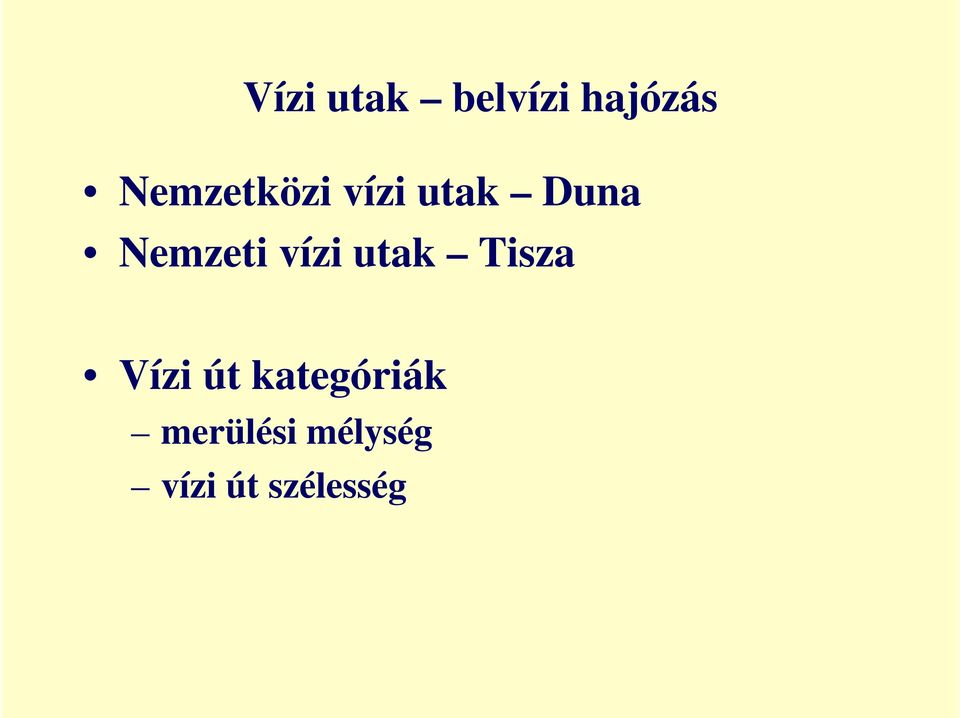 Nemzeti vízi utak Tisza Vízi út