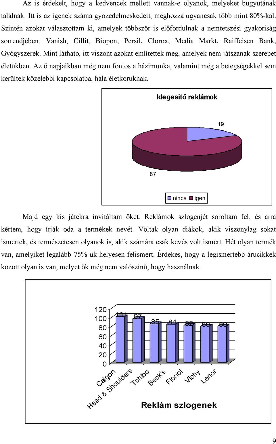 Mint látható, itt viszont azokat említették meg, amelyek nem játszanak szerepet életükben.